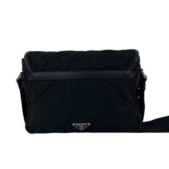 PRADA Black Pochette Shoulder Bag - Picture 3 of 9